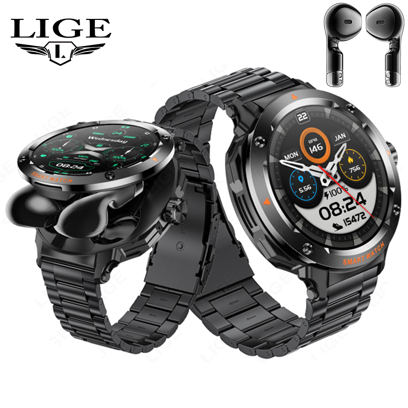 Earbuds Charging Case - New Men's 2 In 1 Headset