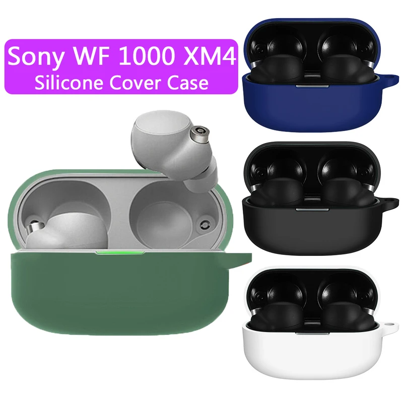 Earbuds Charging Case - Silicone Protective Case for Sony WF-1000XM4