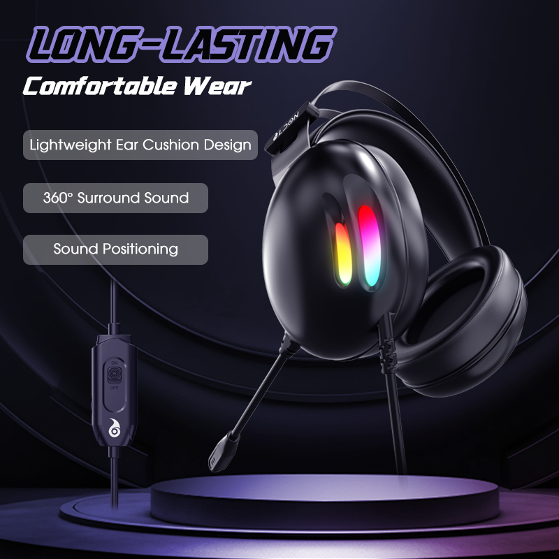 LDON -X2 E-Sports Headset 7.1  - Gaming Headset Rgb recension och pris