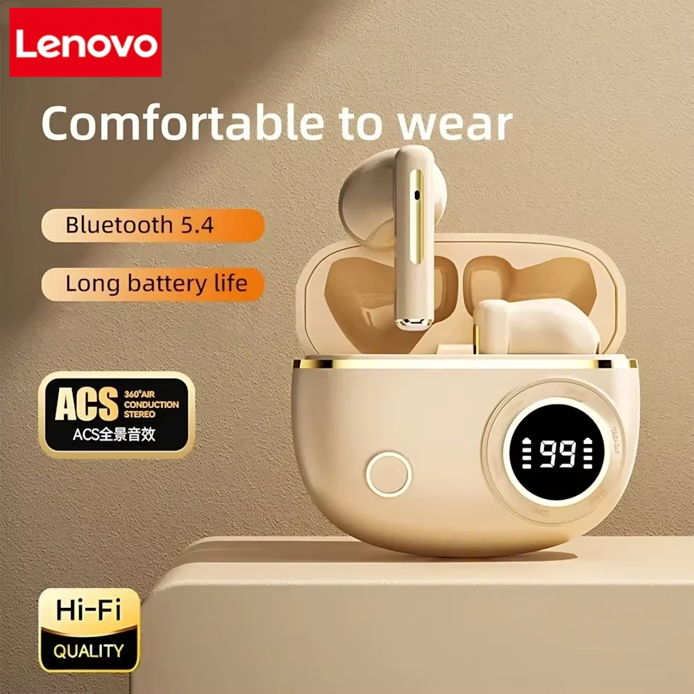Lenovo TWS Wireless Bluetooth  - Noise Cancelling Headphone recension och pris