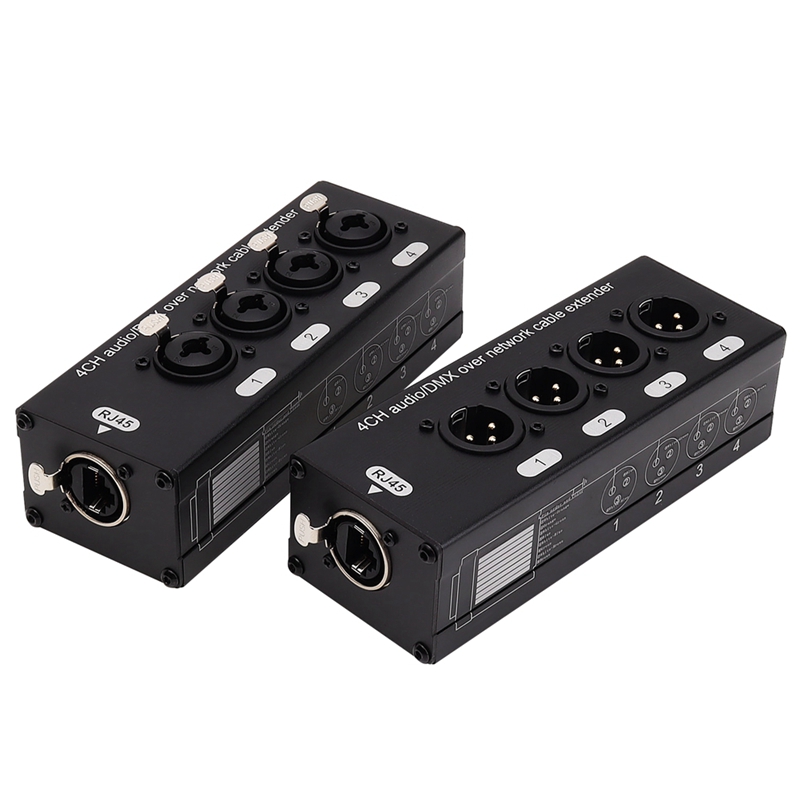 1Pair 4-Channel 3-Pin XLR Or 6 - Cable Extension 3.5 recension och pris