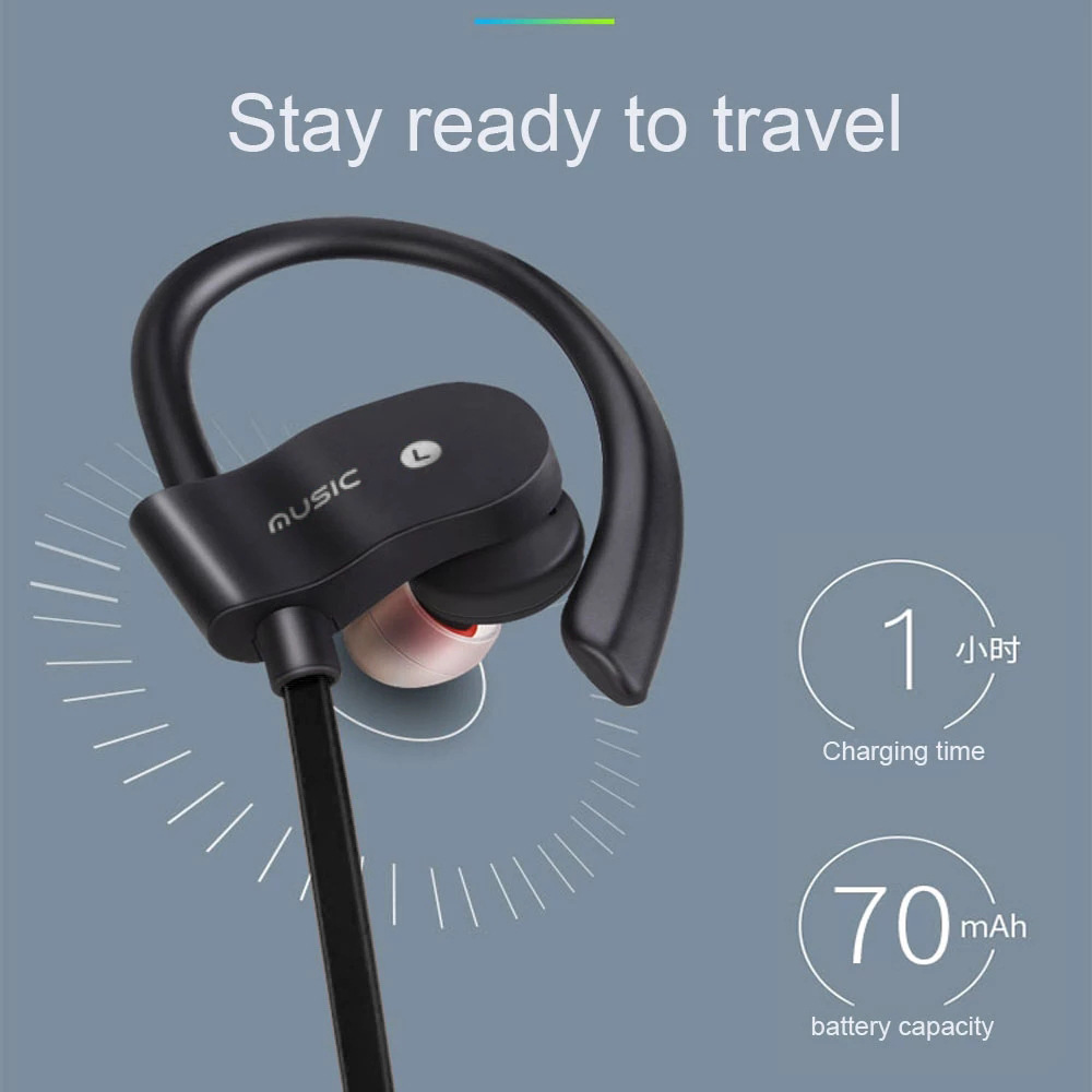 Sports Wireless Bluetooth Head - Sports Earphone Hook recension och pris