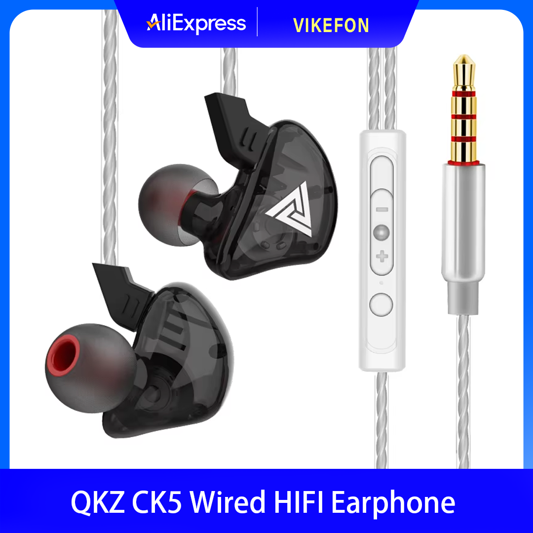 CK5 Dynamic Copper Driver HiFi - Wired Earphone Mic recension och pris