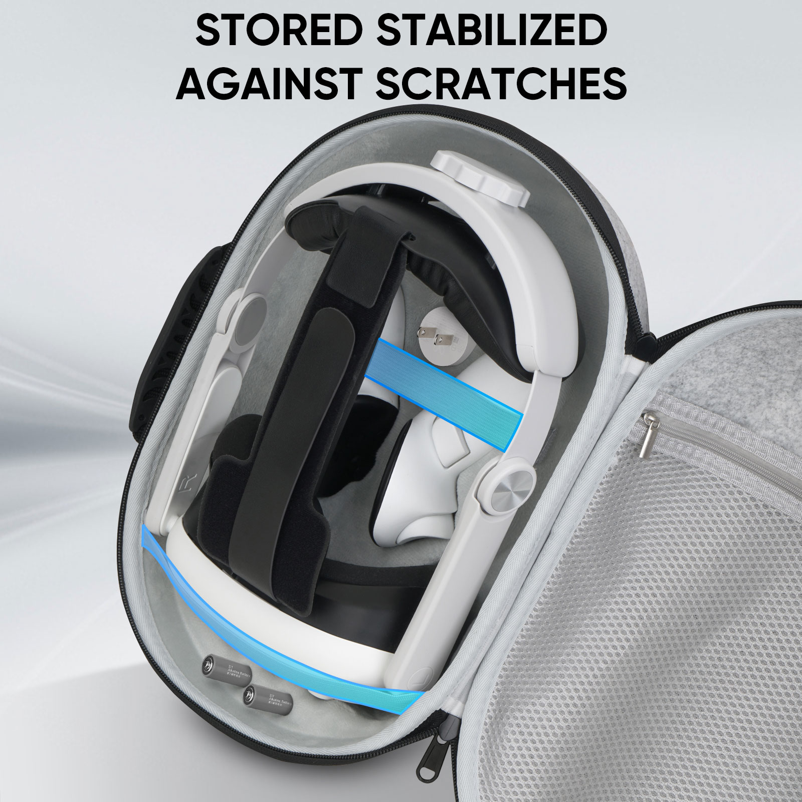 Travel Carrying Case for Meta  - Headphone Case Hard recension och pris