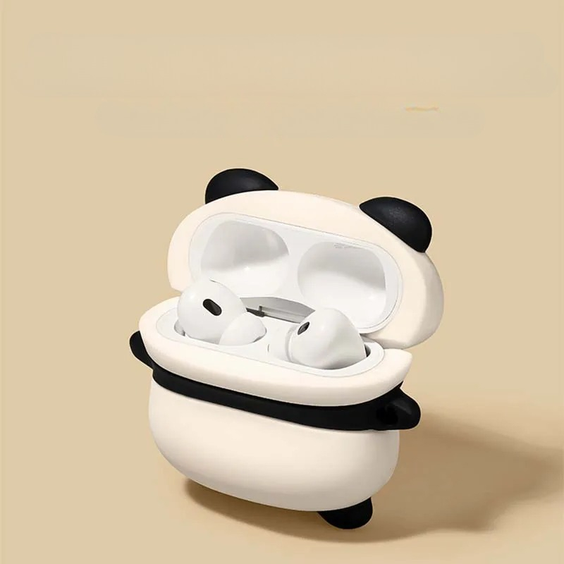 Cute Lying Panda Headphone Cas - Earbuds Charging Case recension och pris
