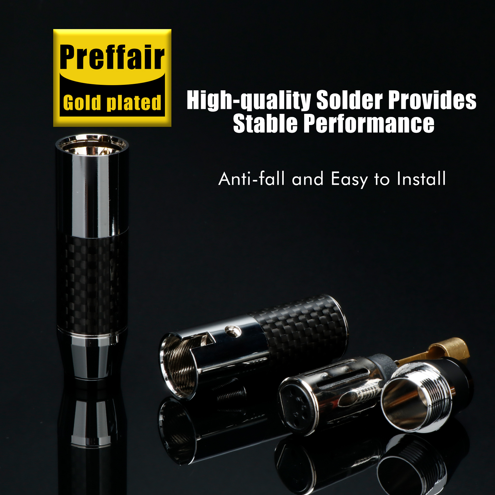 4pin XLR Connector Headphone X - Wired Earphone Mic recension och pris