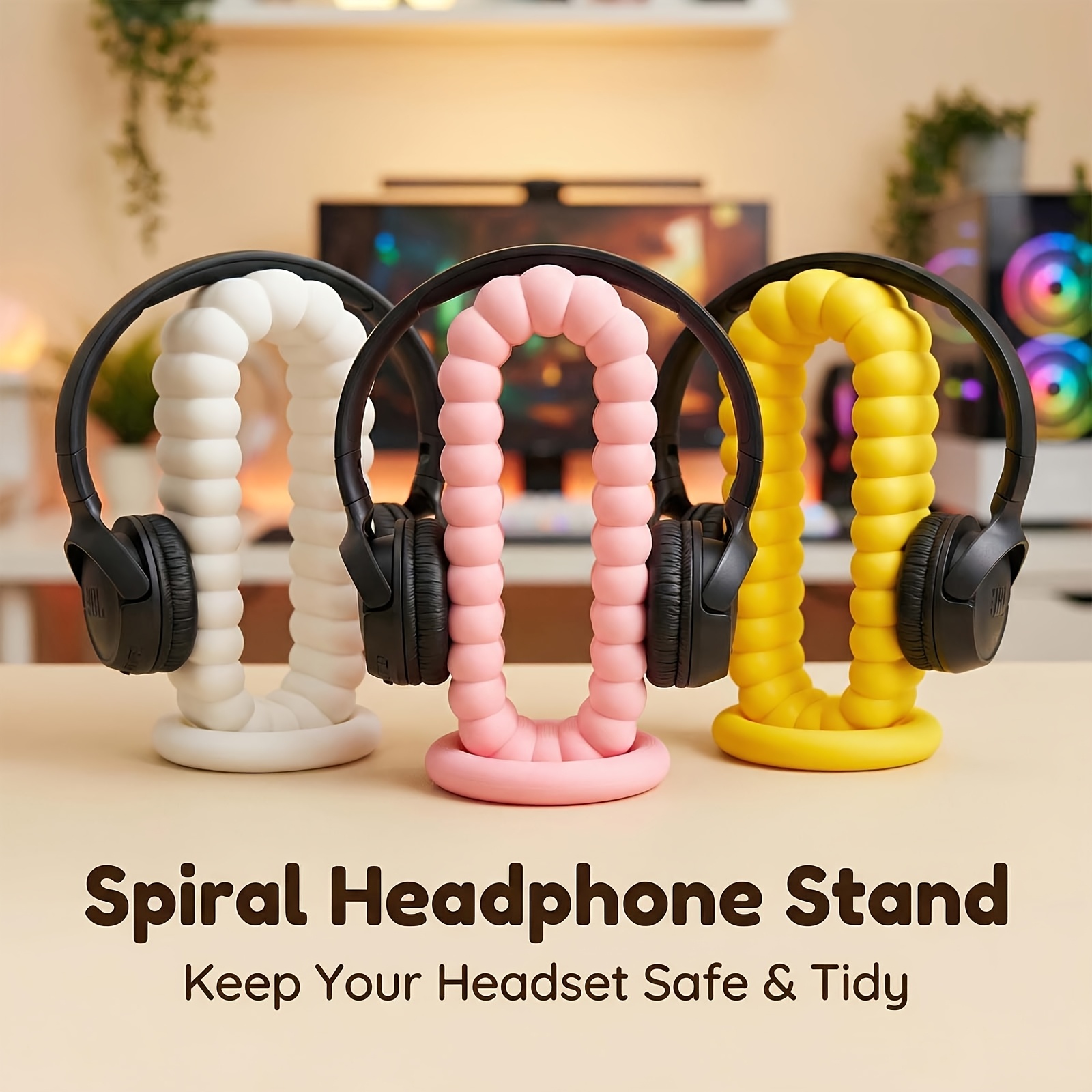 3D Printed Creative Headphone  - Headphone Stand Desk recension och pris
