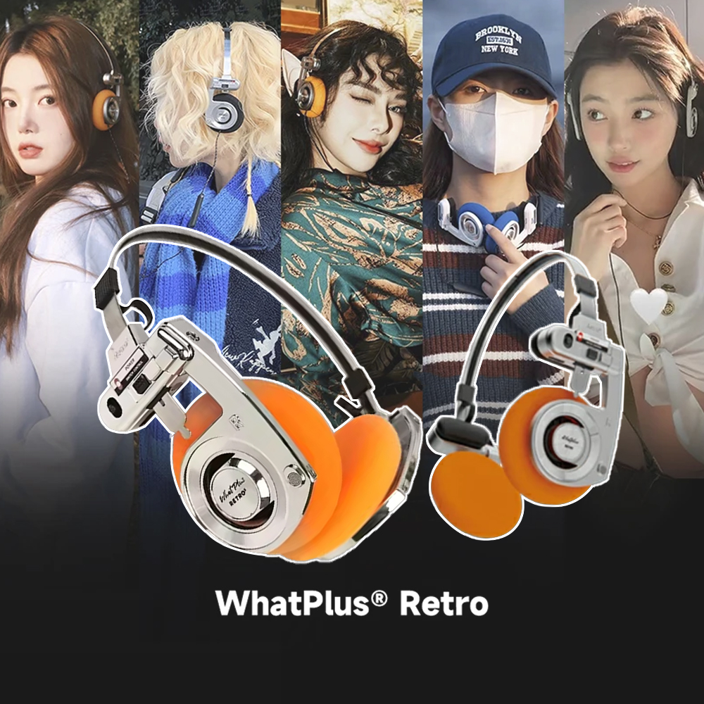 2026 WhatPlus RETRO R3 Bluetoo - Bluetooth Headset On Ear recension och pris