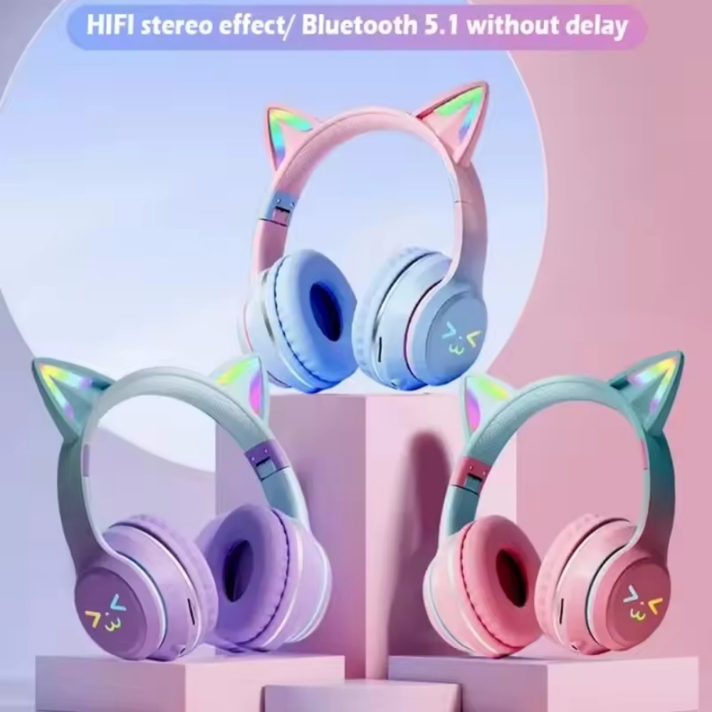 Gradient wireless Headphones R - Gaming Headset Rgb recension och pris