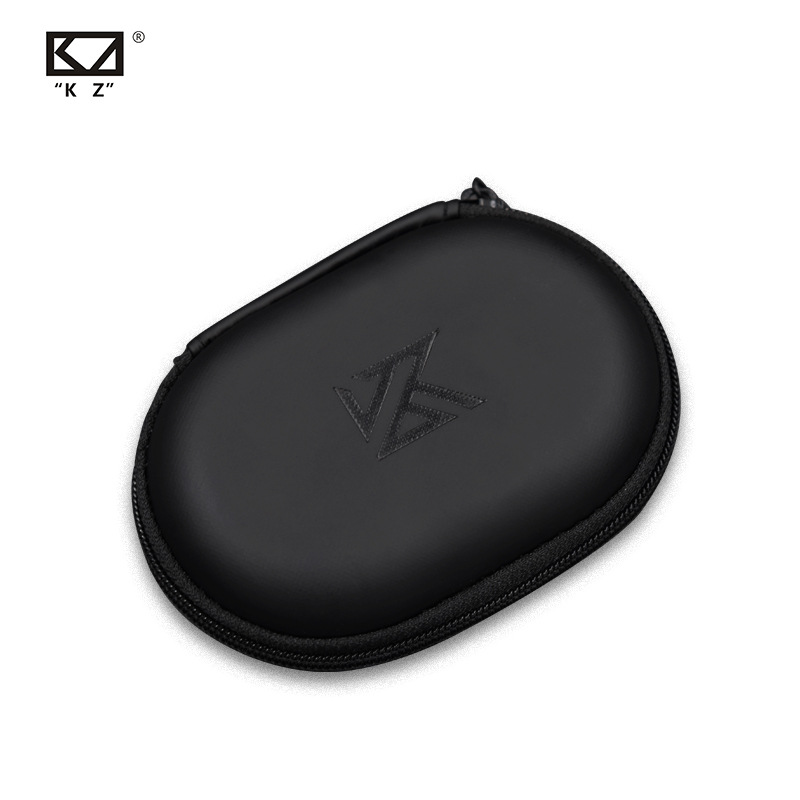 KZ Earphone Storage Case Oval  - Headphone Case Hard recension och pris