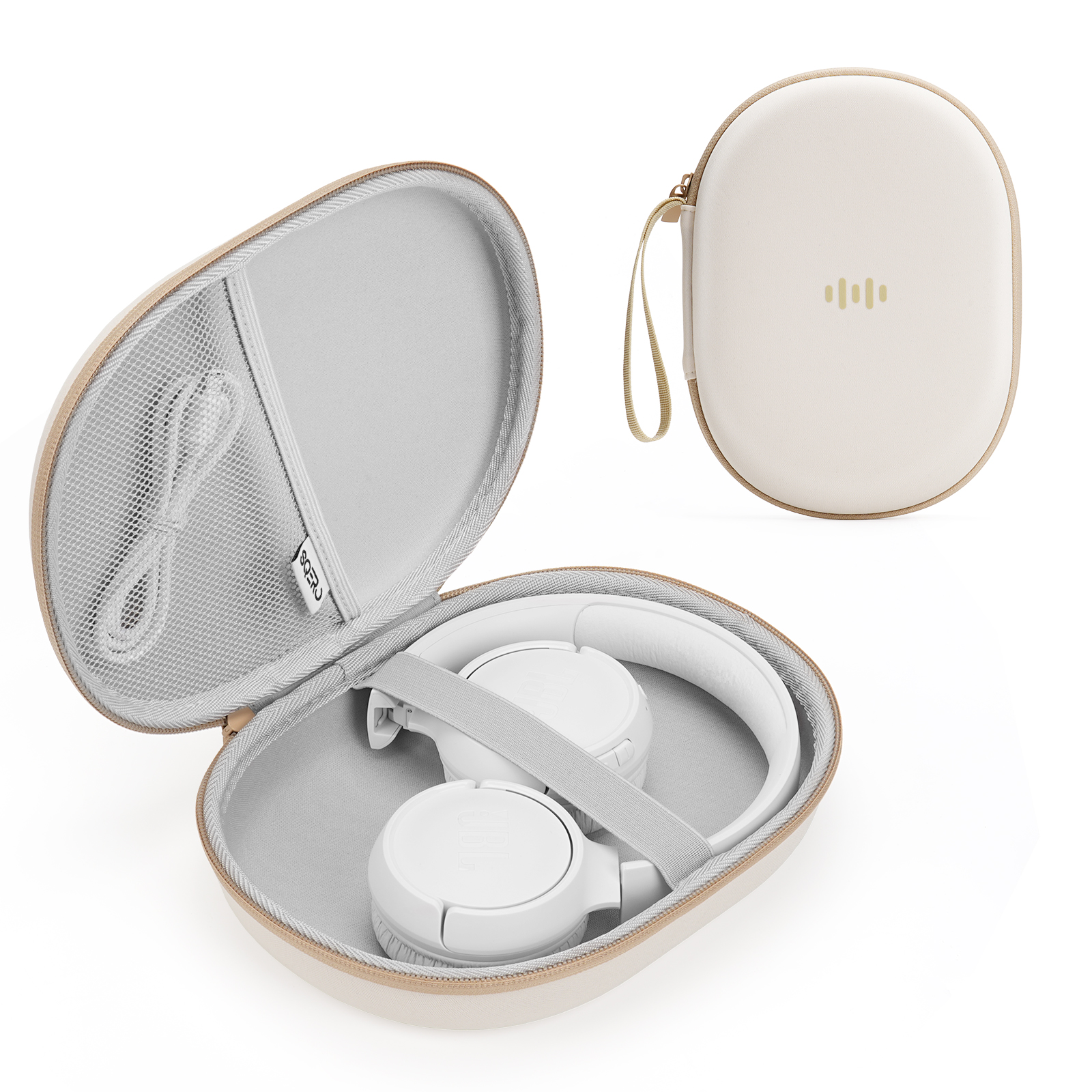 Semi-Foldable Headphones Hard  - Headphone Case Hard recension och pris