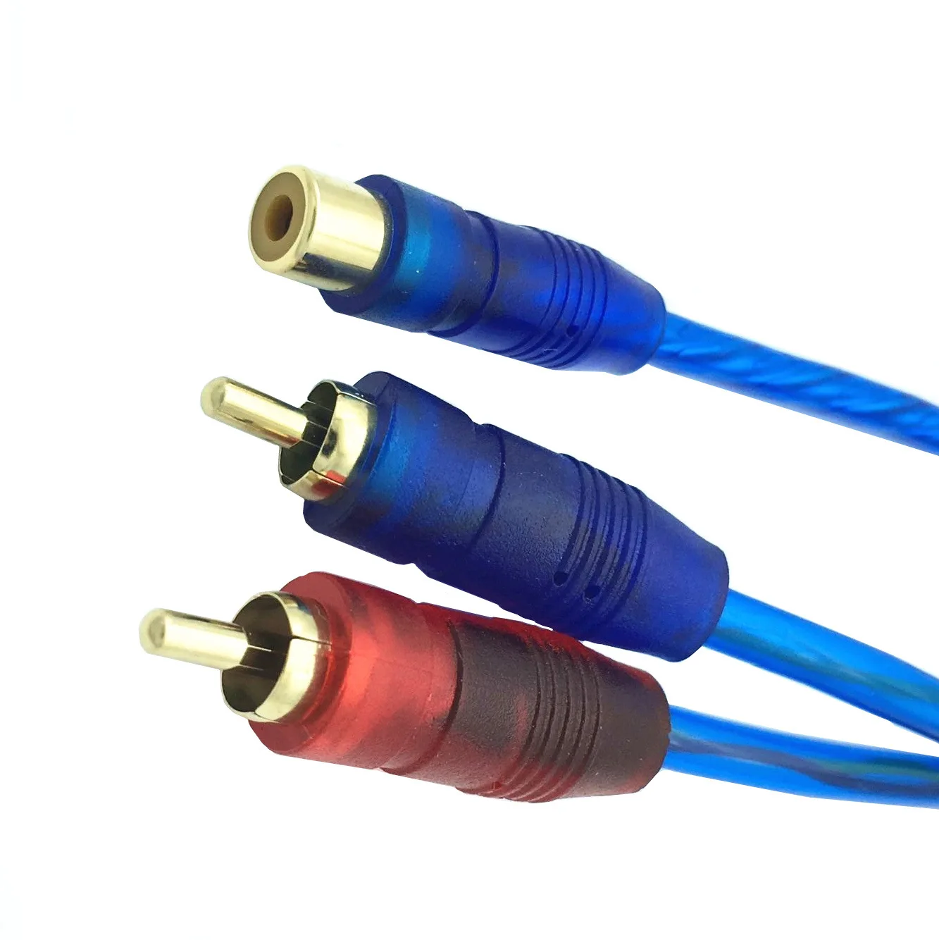 1Pcs RCA Male To Female Splitt - Audio Splitter Y recension och pris