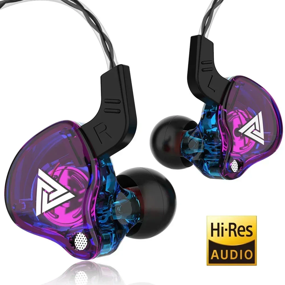 NEW QKZ AK6 Copper Driver HiFi - Audiophile Headphone Wired recension och pris