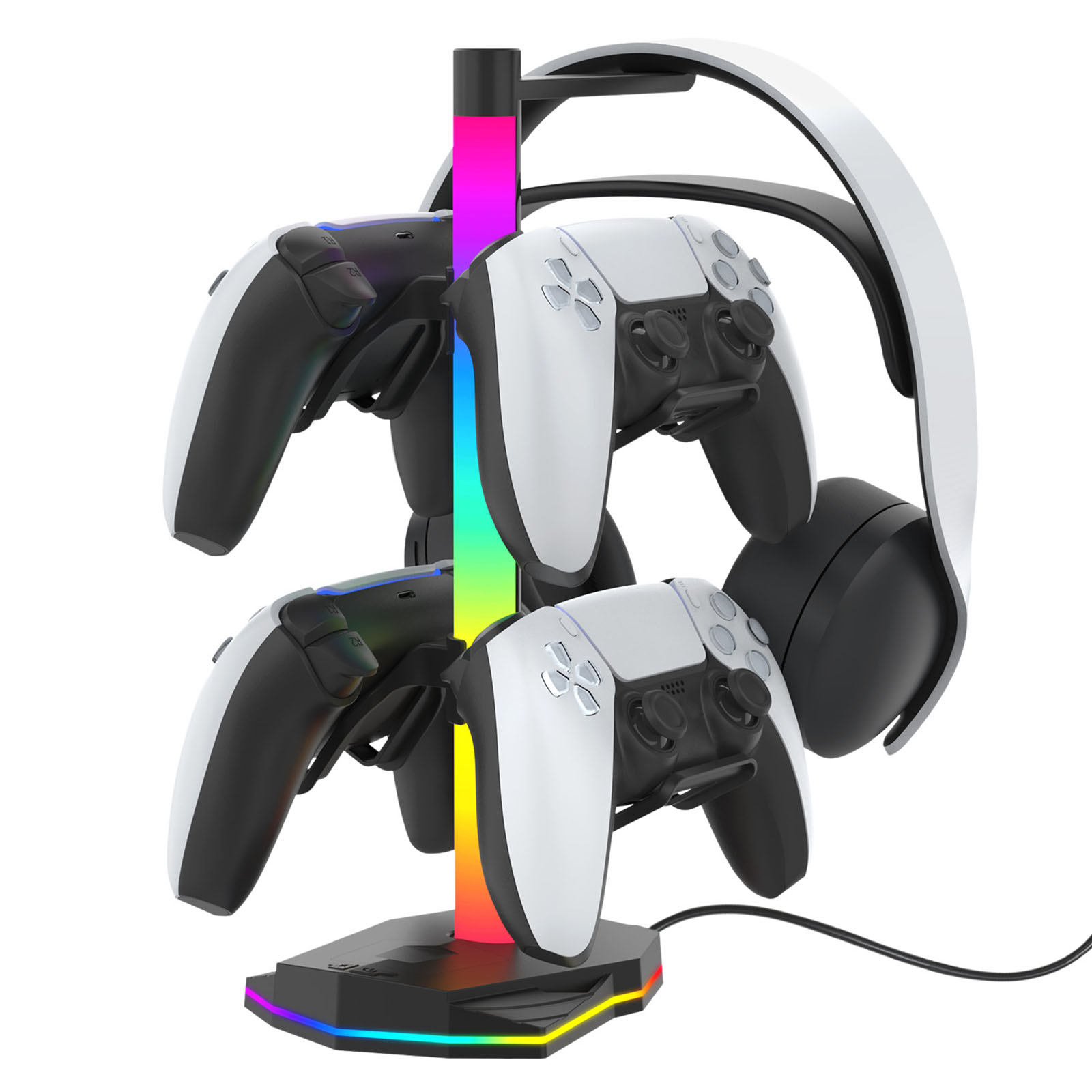 Headset Controller Display Sta - Gaming Headset Rgb recension och pris