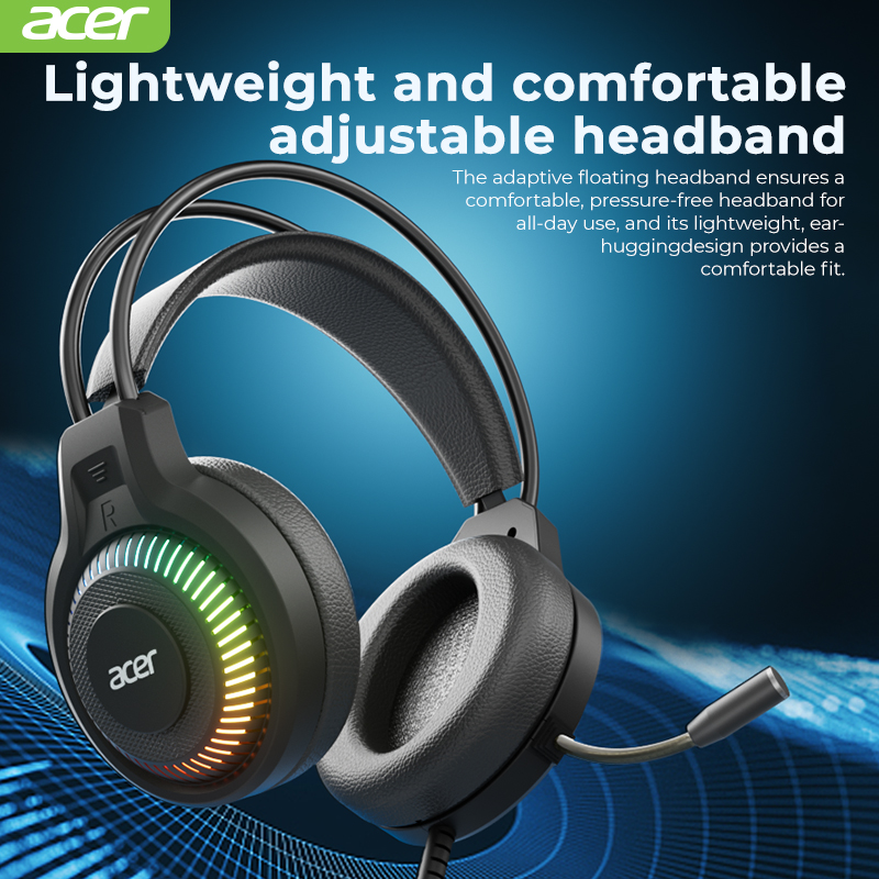 RGB Cool Lighting Wired Earpho - Gaming Headset Rgb recension och pris