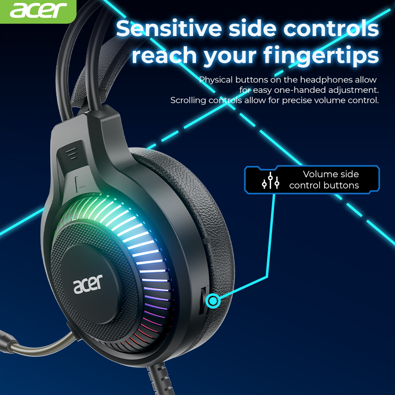 RGB Cool Lighting Wired Earpho - Gaming Headset Rgb recension och pris