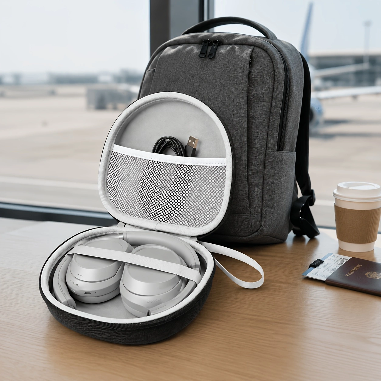 Portable Headphone Storage Cas - Headphone Case Hard recension och pris