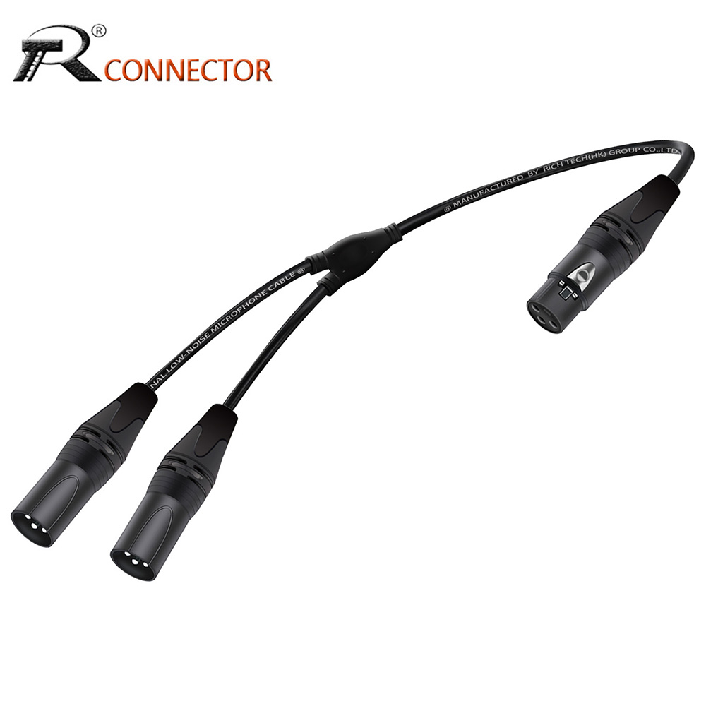 XLR Splitter Audio Cable,3Pins - Audio Splitter Y recension och pris