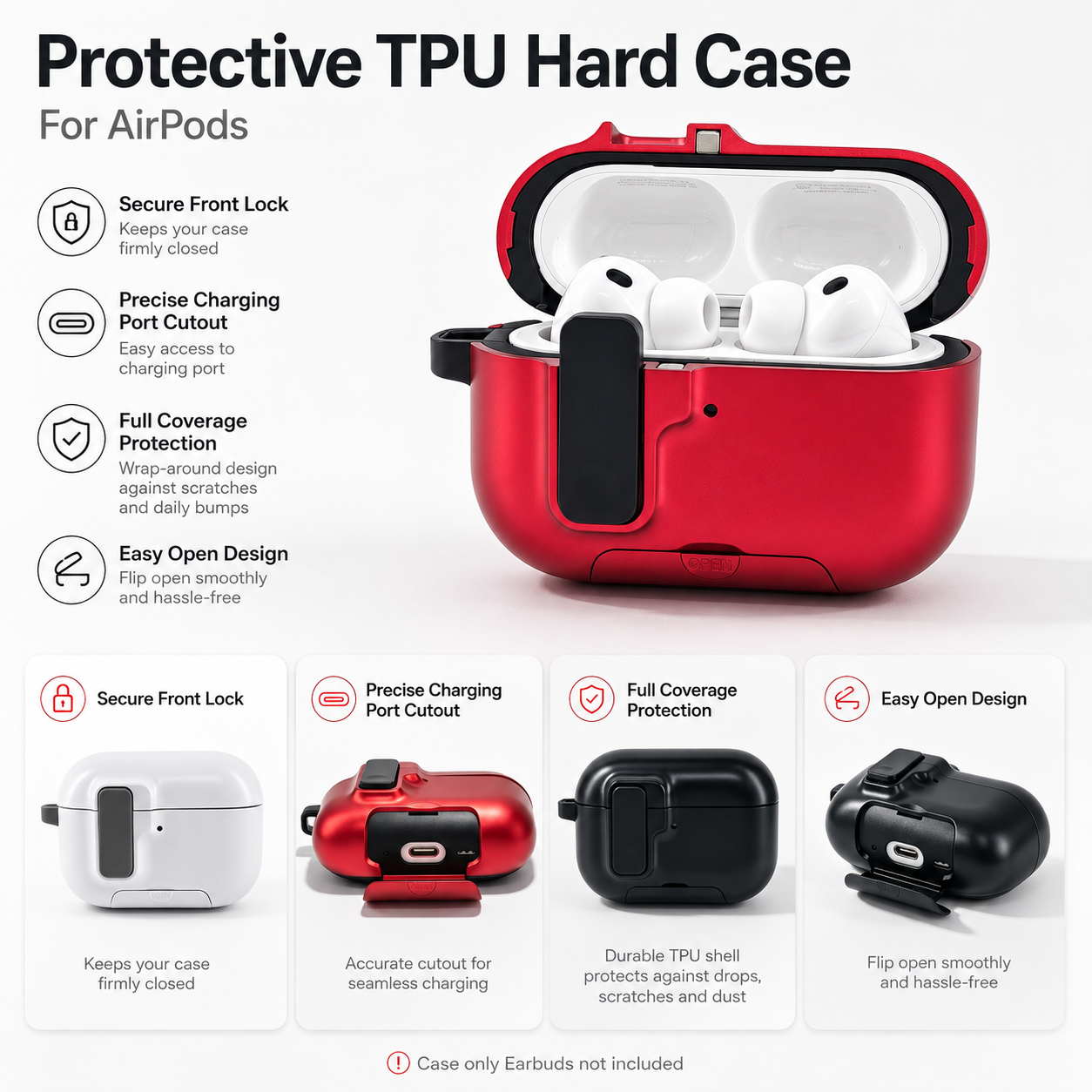 For AirPods Hard Case for Pro3 - Headphone Case Hard recension och pris