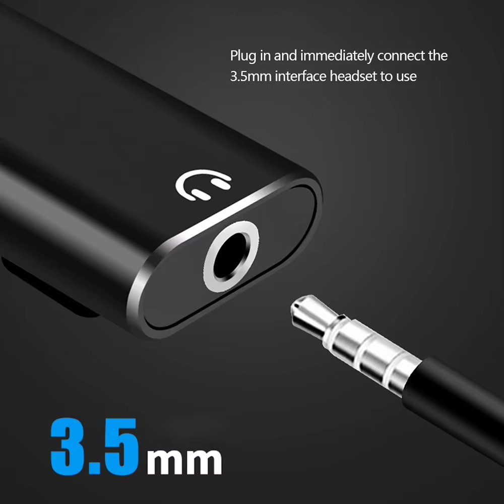 2 in 1 Headphone Audio Cable A - Earphone Splitter Jack recension och pris