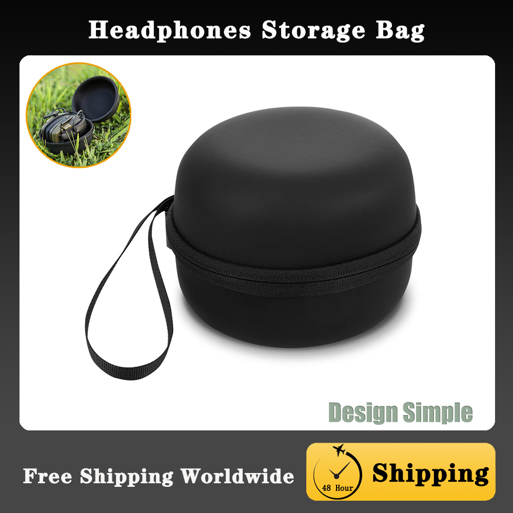 Noise-Canceling Headset Box Ta - Headphone Case Hard recension och pris